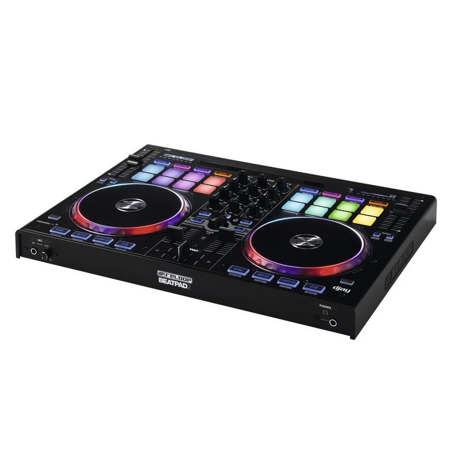Reloop  Reloop BEATPAD 2 DJ-Controller Digital Vinyl System (DVS) Scratcher 2 Kanäle Schwarz 