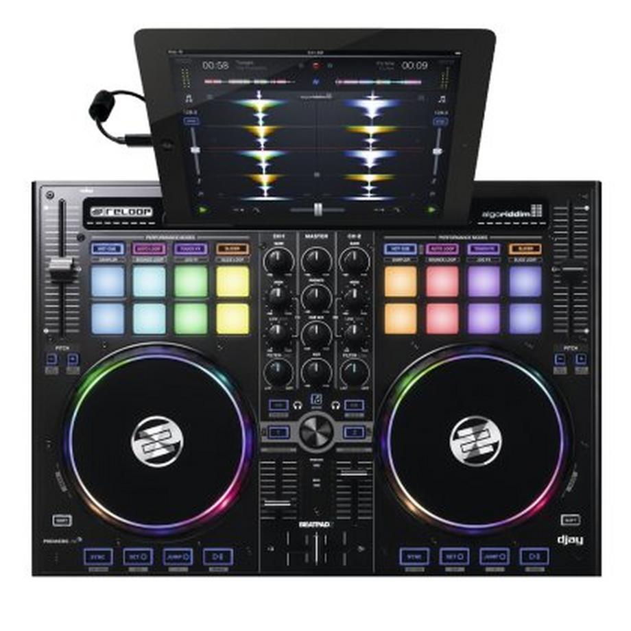 Reloop  Reloop BEATPAD 2 DJ-Controller Digital Vinyl System (DVS) Scratcher 2 Kanäle Schwarz 