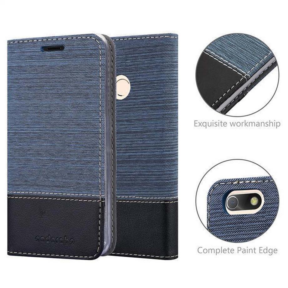 Cadorabo  Hülle für Huawei Enjoy 7 Magnetverschluss, Kartenfach 