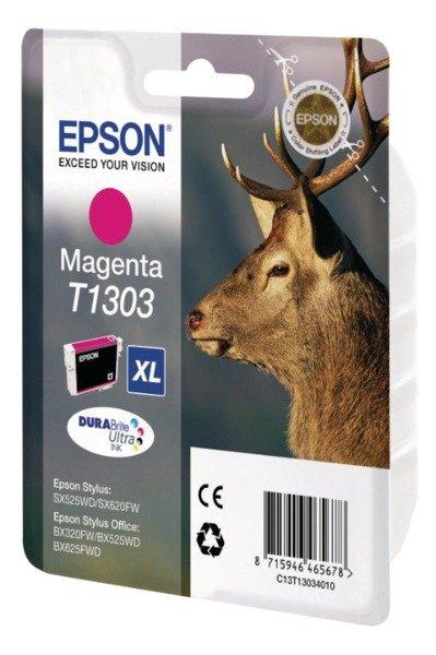 EPSON  Stag Singlepack Magenta T1303 DURABrite Ultra Ink 