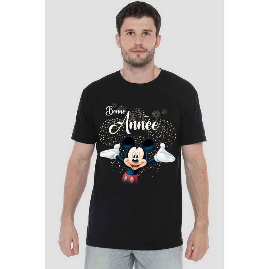 Disney Mickey Mouse Bonne Année T-Shirt  