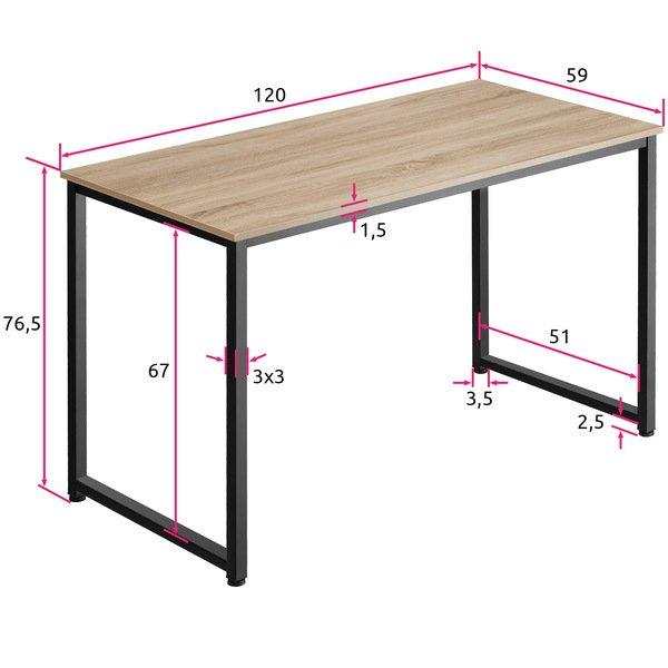 Tectake Schreibtisch Flint  