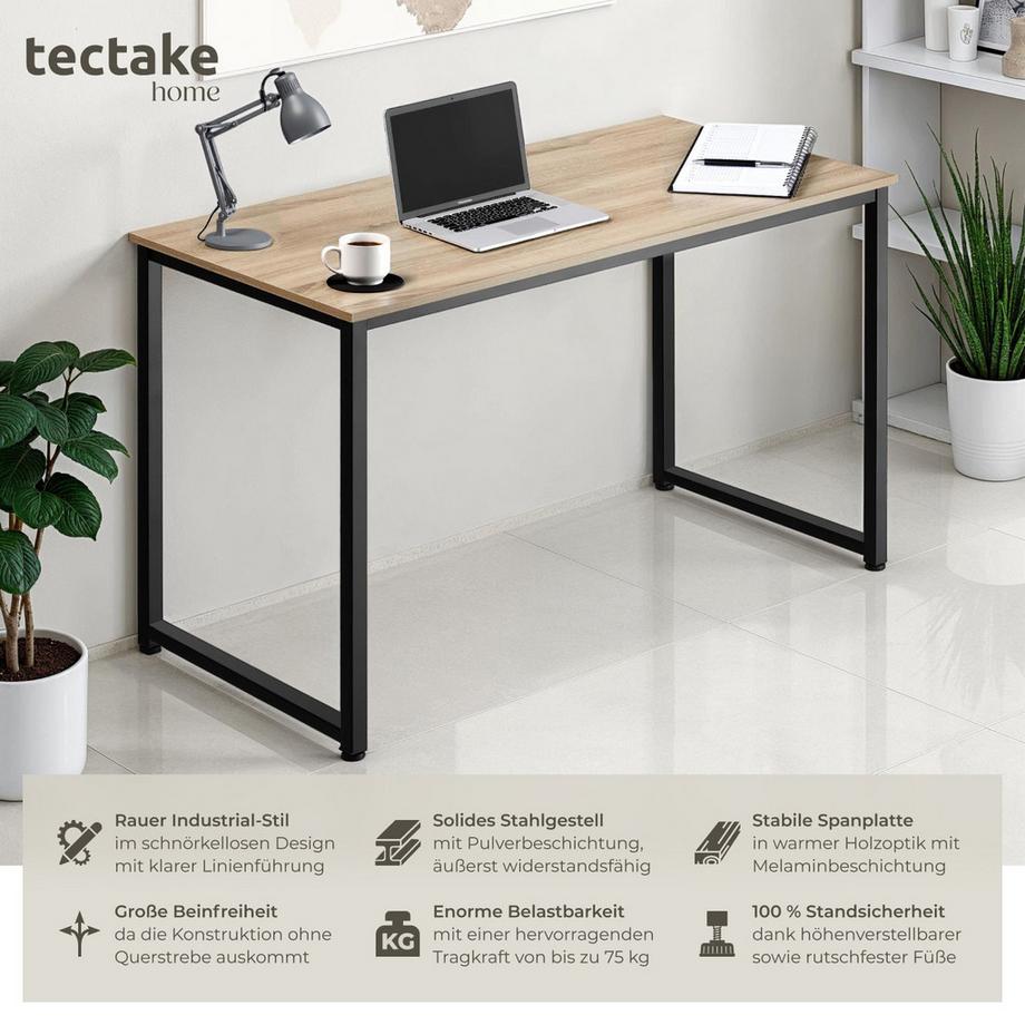 Tectake Scrivania Flint Stile Industriale  