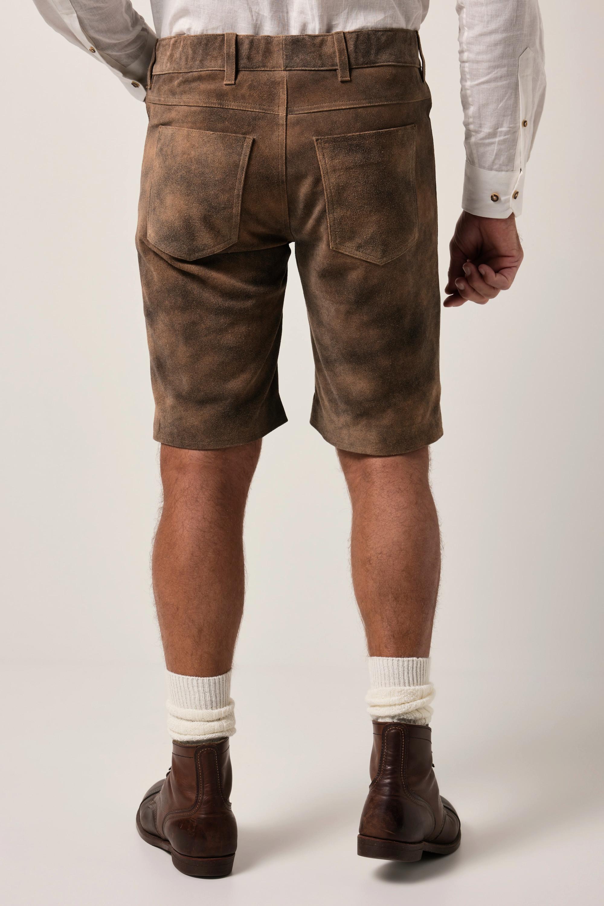 JP1880 Tracht Leder Bermuda Regular Fit  