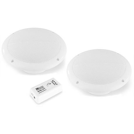 Power Dynamics  BT10SET altoparlante 2-vie Bianco Wireless 60 W 