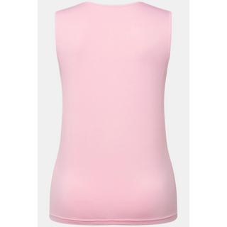 Ulla Popken  Maillot de corps en viscose de bambou avec dentelle et décolleté en V 