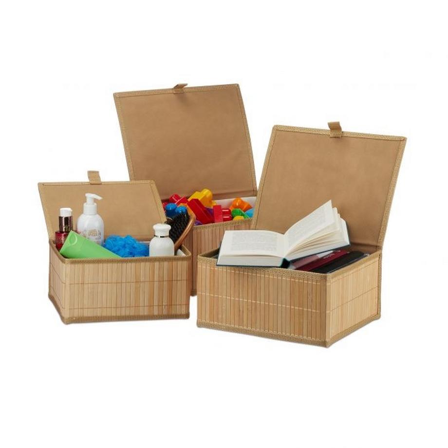 Cestini portaoggetti - set da 3