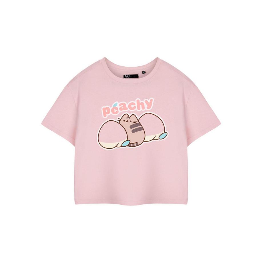 PUSHEEN Peachy T-Shirt Manches Courtes  