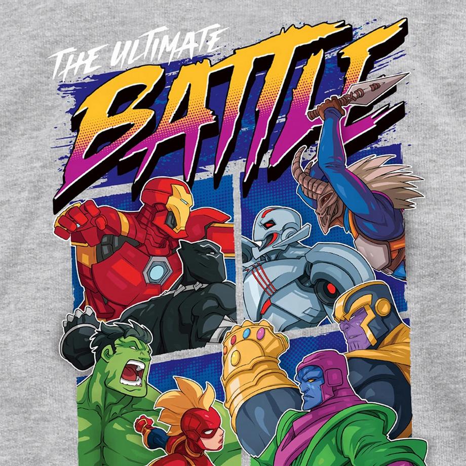 MARVEL  The Ultimate Battle Felpa Con Cappuccio Da Indossare 
