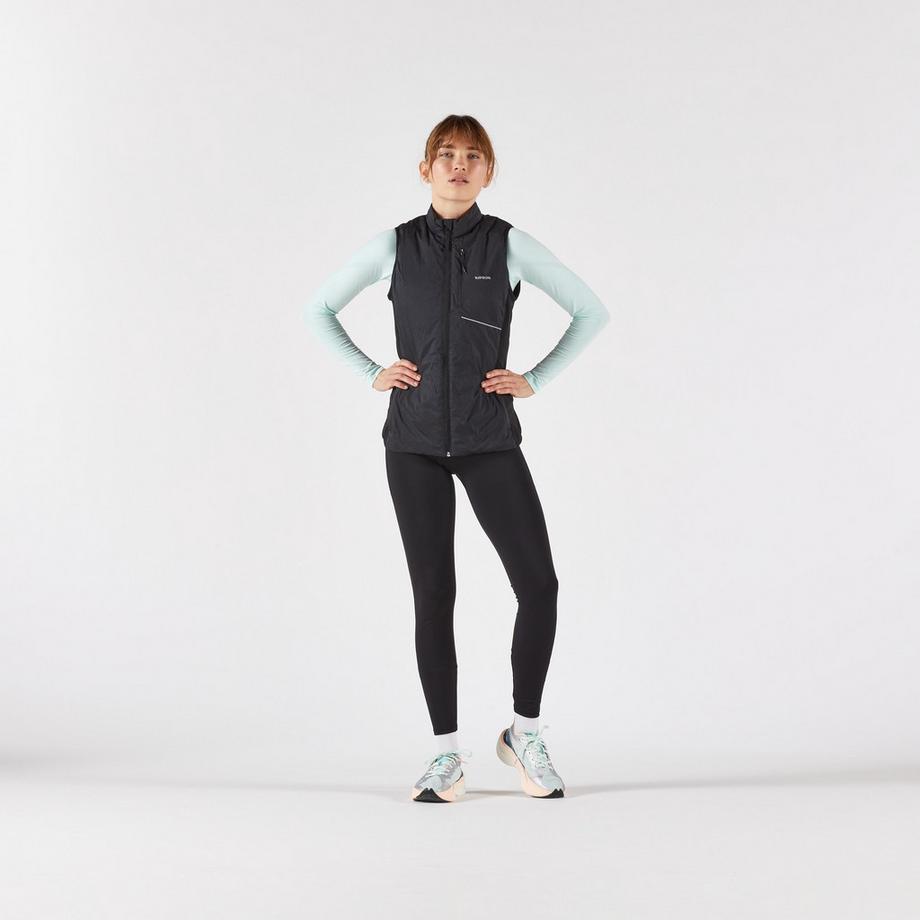 KIPRUN Gilet Chaud Coupe-Vent Sans Manches  