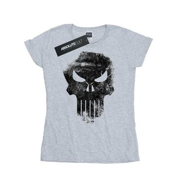 The Punisher Distrressed Skull TShirt