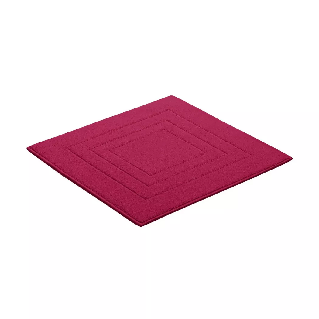 VOSSEN - Feeling Badematte, 60X60CM, Fucsia