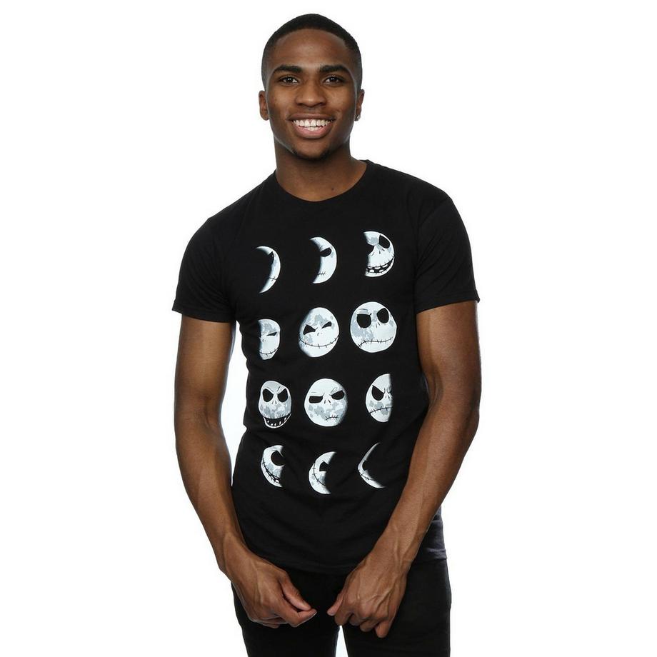 Disney Nightmare Before Christmas Jack Skellington Phases de Lune T-Shirt  