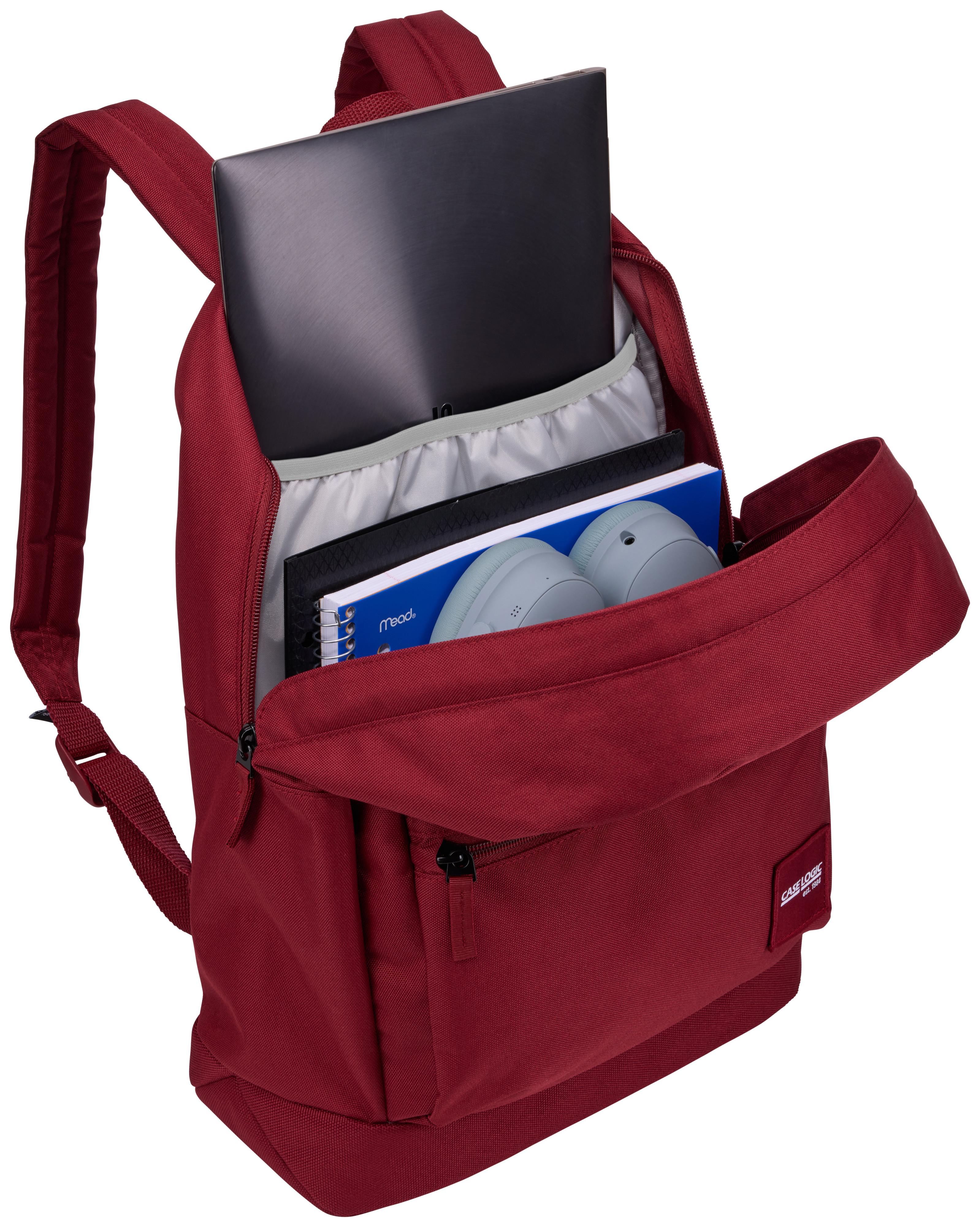 case LOGIC®  Campus CCAM1216 - Pomegranate Red sac à dos Sac à dos normal Rouge Polyester 