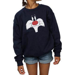 LOONEY TUNES  Sylvester Big Face Sweatshirt 