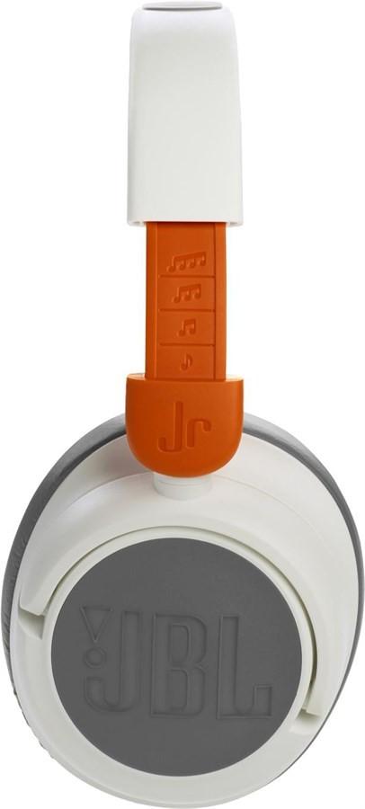 JBL  JR460NC Over-Ear Kinderkopfhörer weiss, bis 20h Akku, NC, lautstärkebegrenzt 