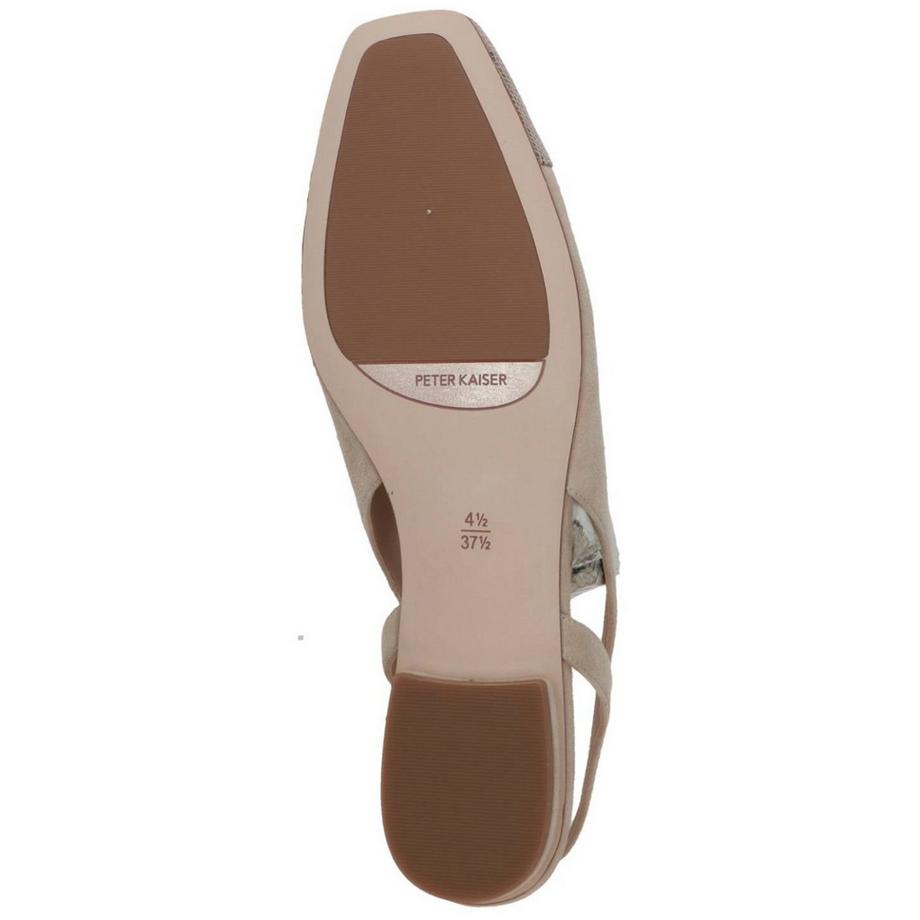 Peter Kaiser Slingpumps mit Spitzem Zeh  