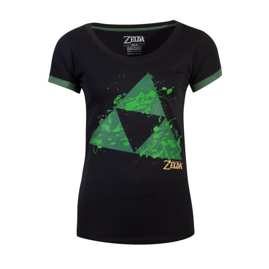 T-shirt - Zelda - Triforce Splatter L