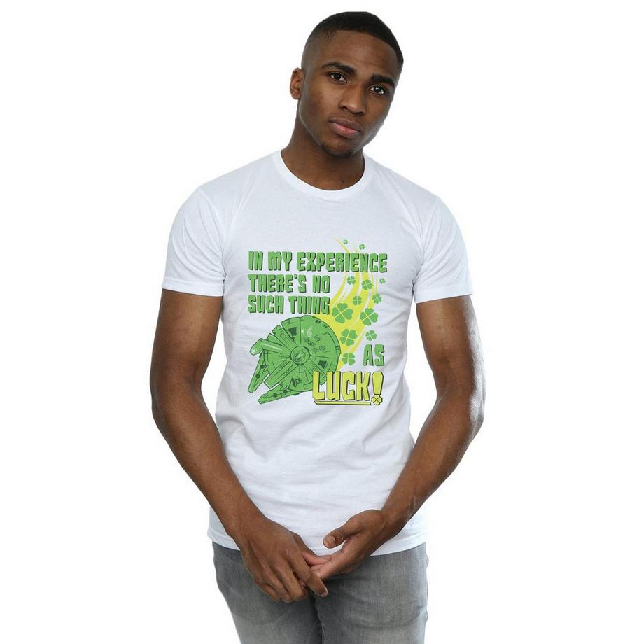 STAR WARS T-Shirt Millennium Shamrock Luck  