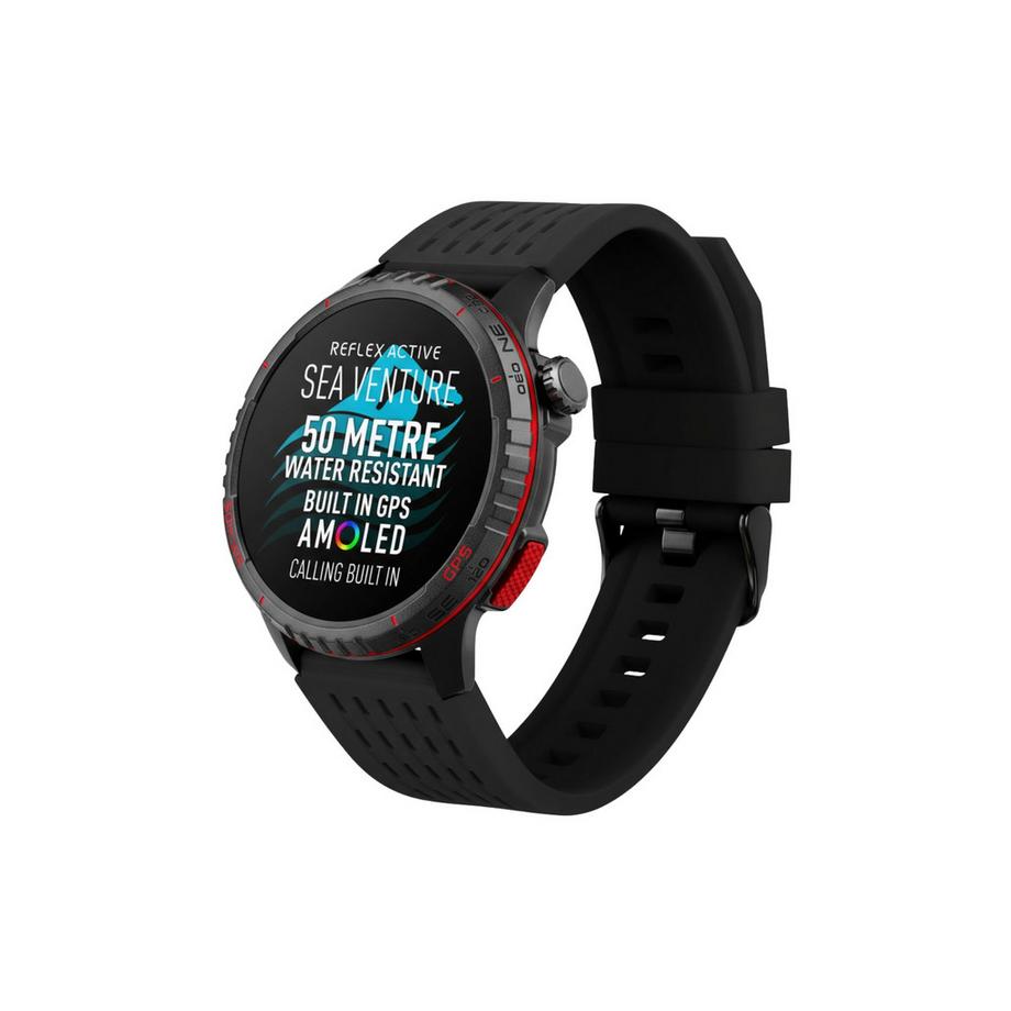 Reflex Active  SEA VENTURE 400 R 50m Schwimmfeste AMOLED GPS SmartArmbanduhr   em Armband 