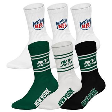 Socken  6er Pack Stretch-NFL 6Pack Crew Socks