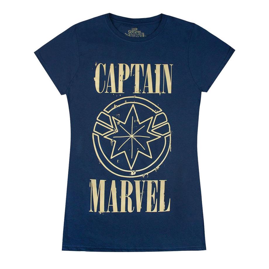 MARVEL Captain Bedrucktes T-Shirt  