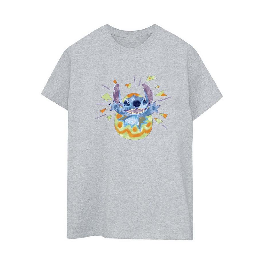 Maglietta Ampia Lilo & Stitch Uovo