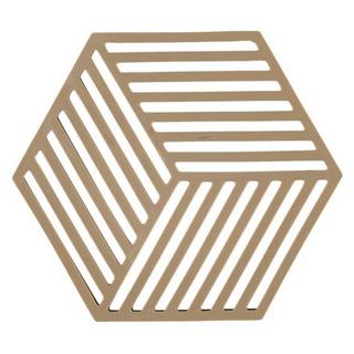 Zone Denmark Topfuntersetzer Hexagon Braun  