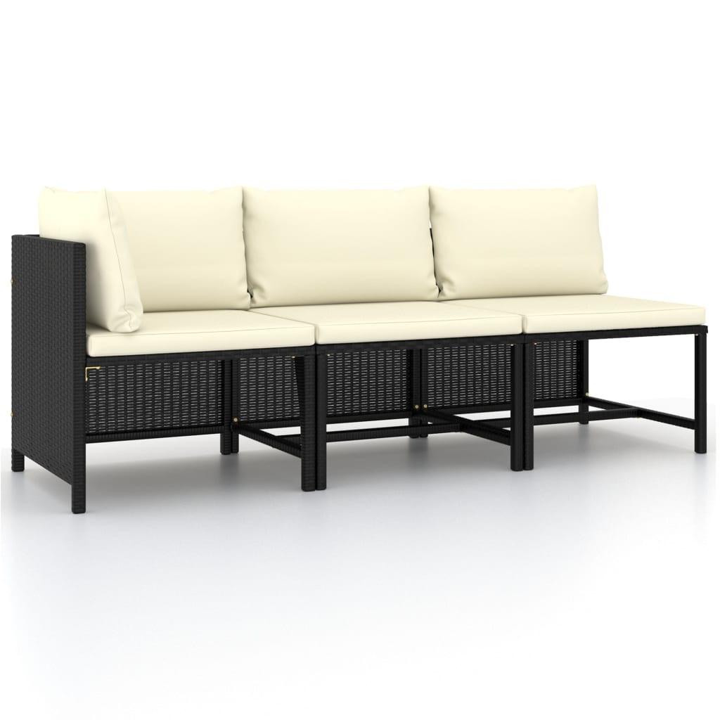 VidaXL Garten-sofa-set rattan  