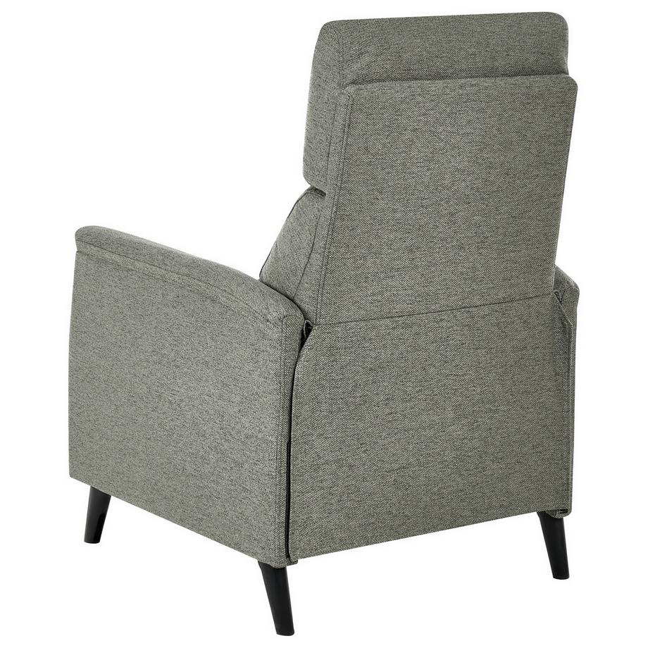 Beliani Fernsehsessel aus Stoff Minimalistisch SELVIK  