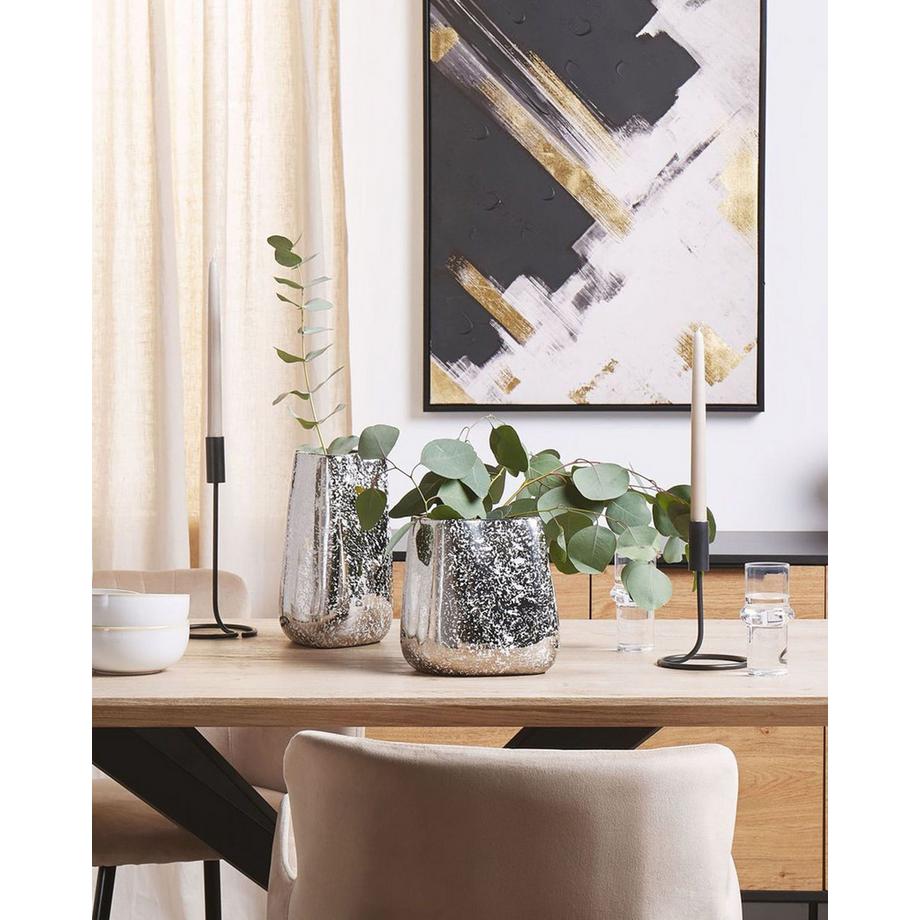 Beliani Vaso decorativo en Gres porcellanato Moderno CIRTA  