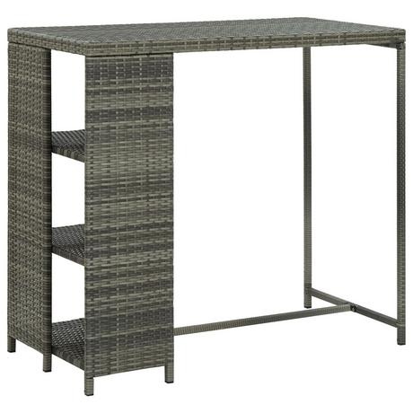 VidaXL Stehtisch poly-rattan  