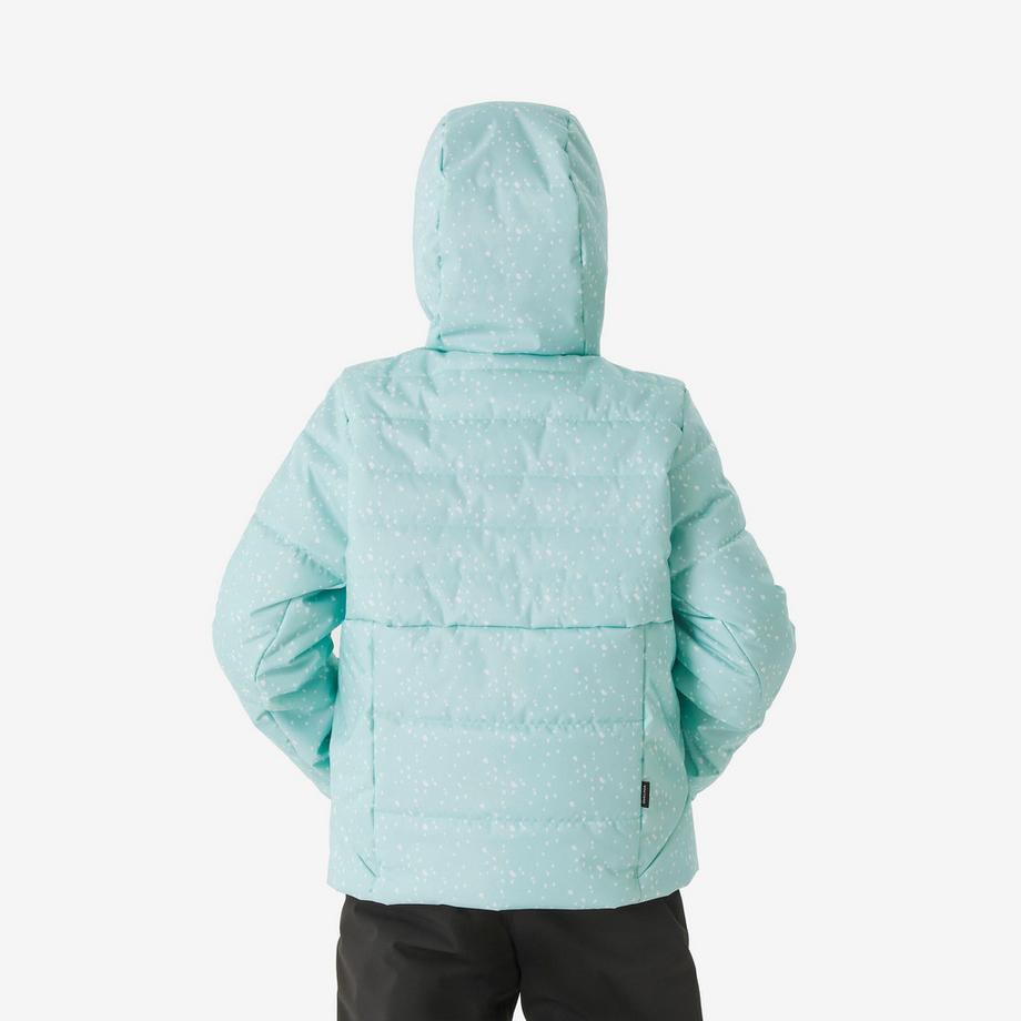 WEDZE  Wattierte Jacke Kinder Ski Alpin Polyester 