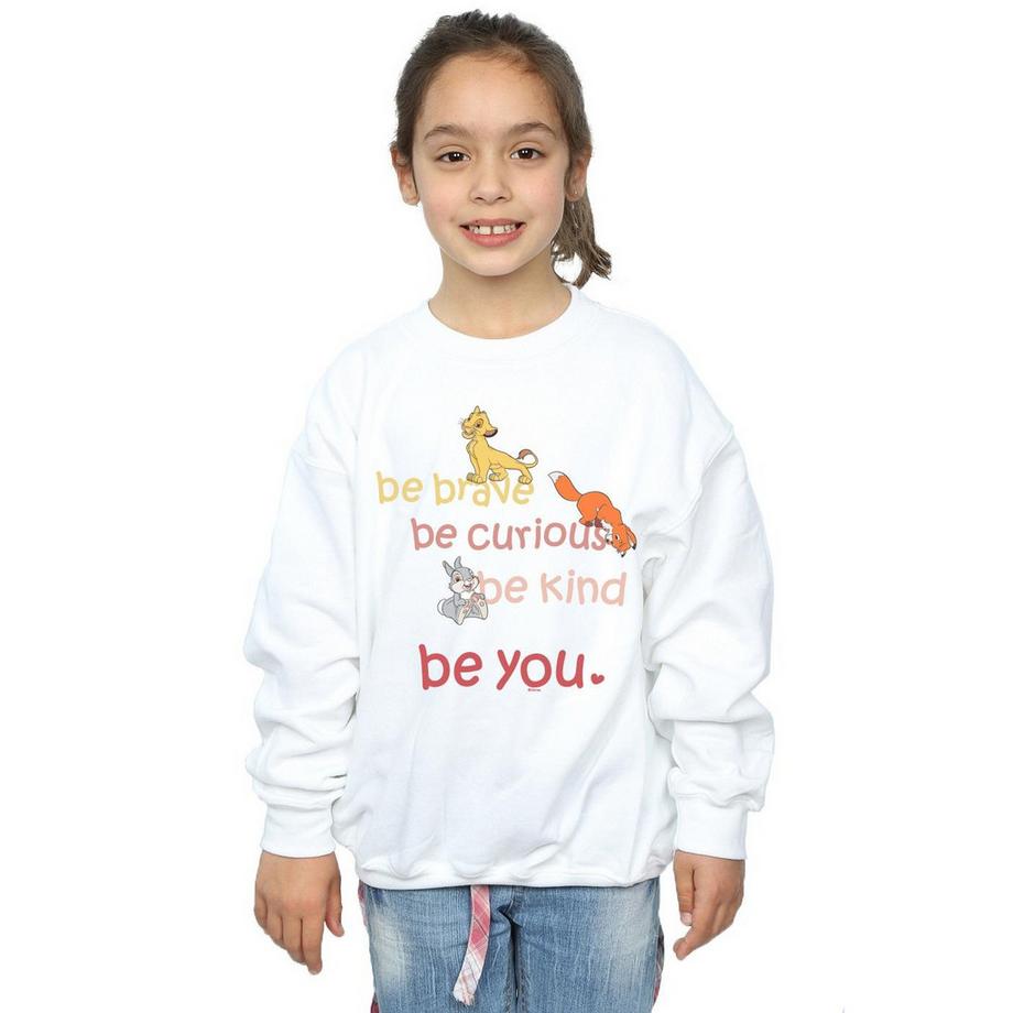 Disney  Sweat BE BRAVE BE CURIOUS 