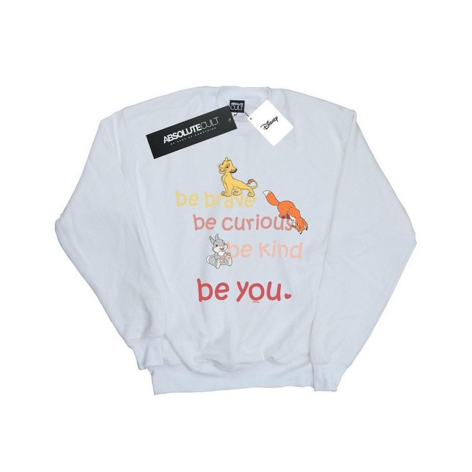 Sweat BE BRAVE BE CURIOUS