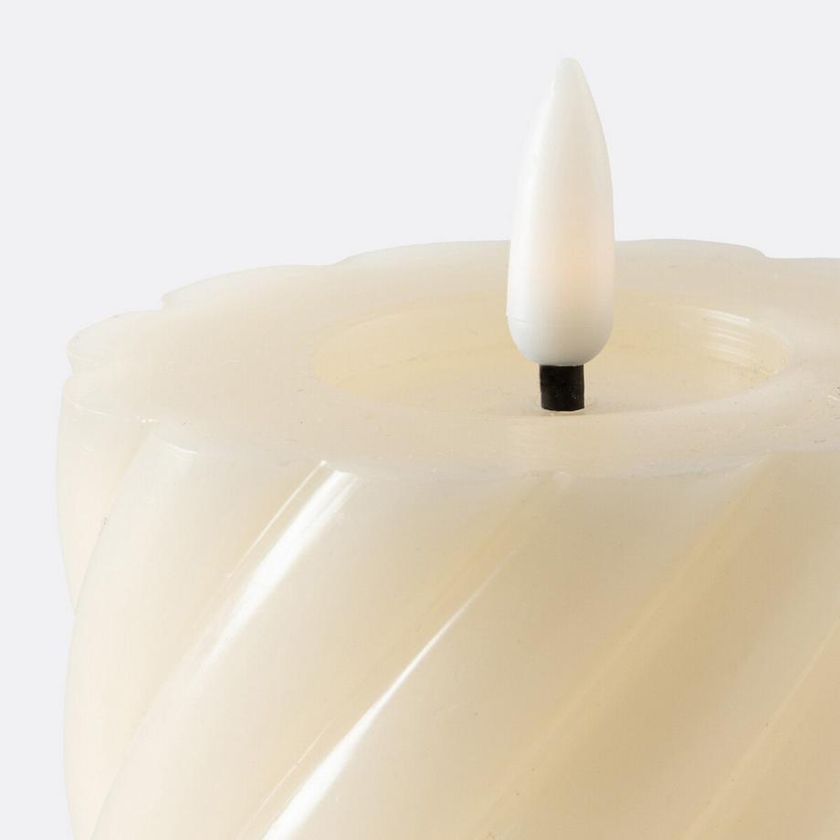 La Redoute Intérieurs LED-Spiralkerze aus Wachs Caspar  