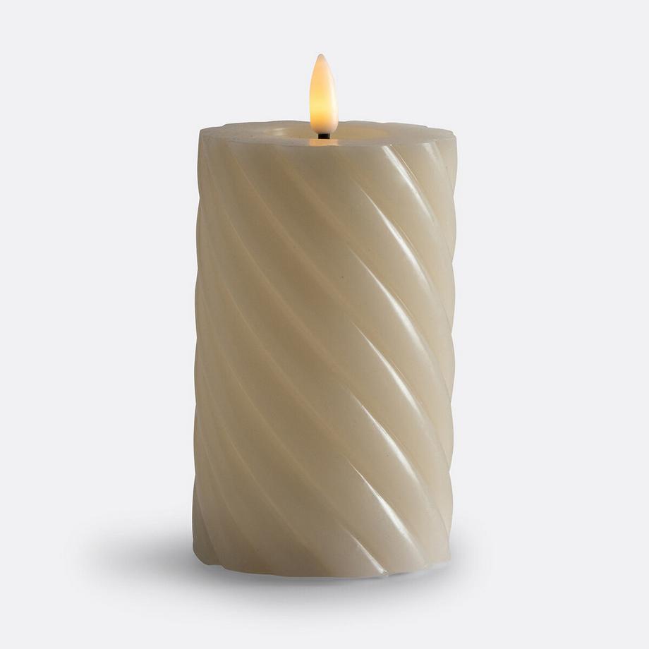 La Redoute Intérieurs LED-Spiralkerze aus Wachs Caspar  