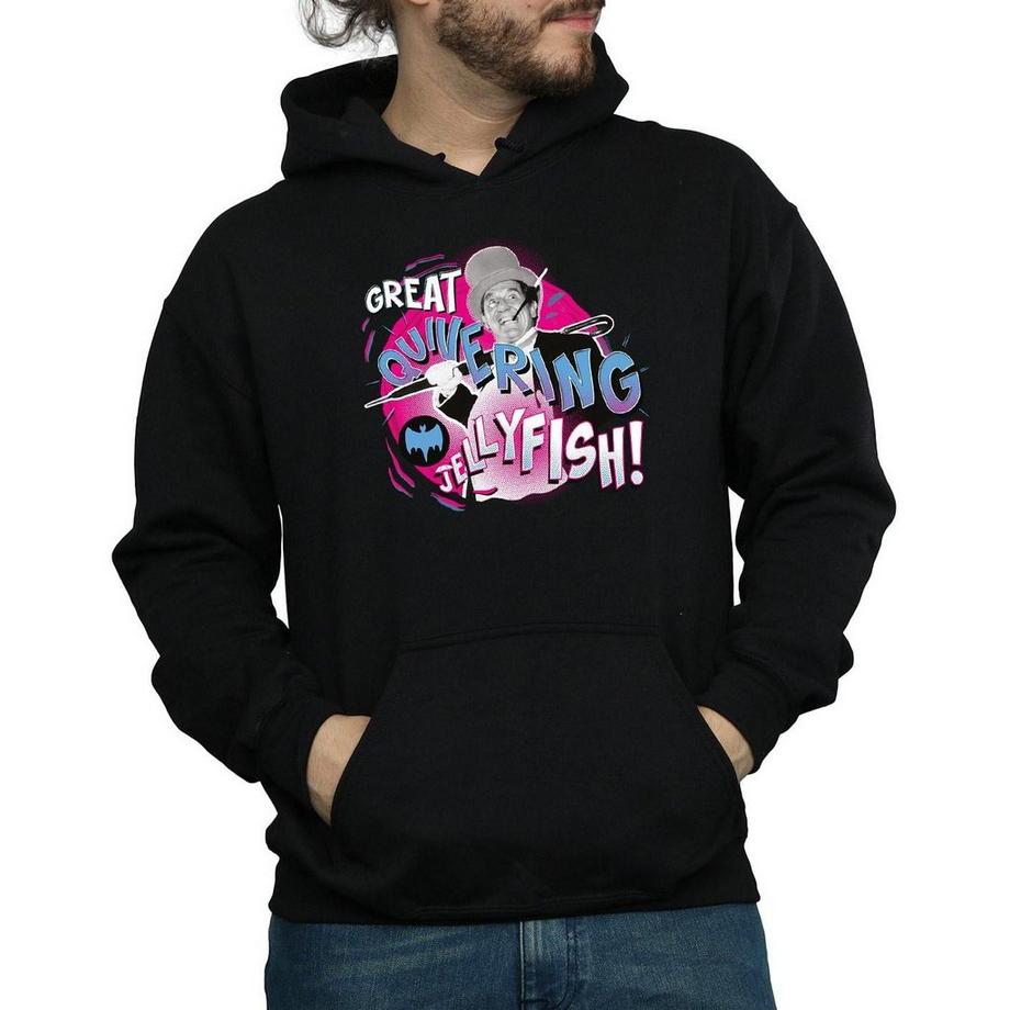 DC COMICS Batman Great Quivering Jellyfish Felpa con Cappuccio  