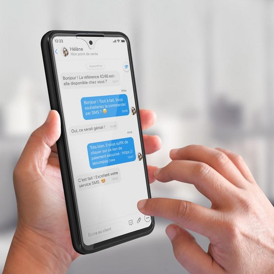 Avizar  Coque intégrale Samsung A53 5G Noir 