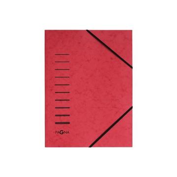 PAGNA Gummibandmappe A4 24001-01 rot