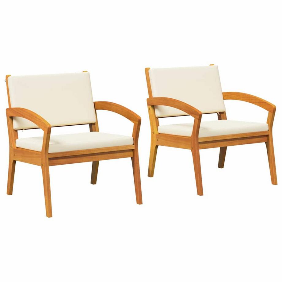 VidaXL Mobilier de jardin bois d'acacia massif  