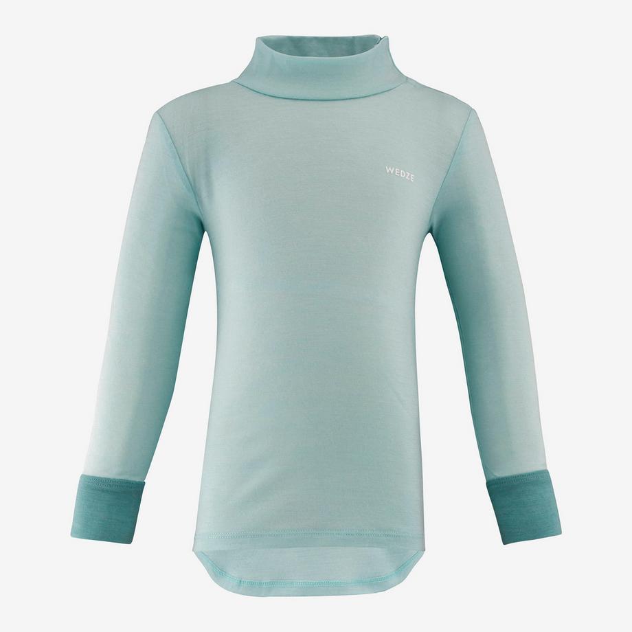 WEDZE  Maglia intima bambino manica lunga lana merino 