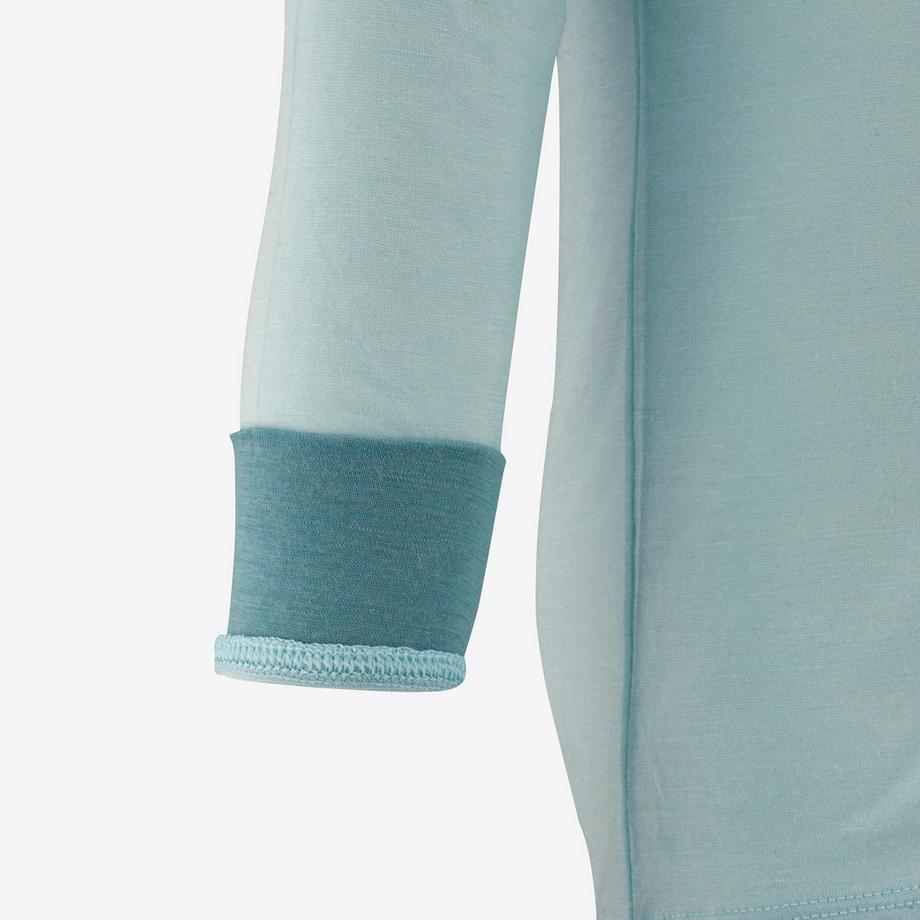 WEDZE  Maglia intima bambino manica lunga lana merino 