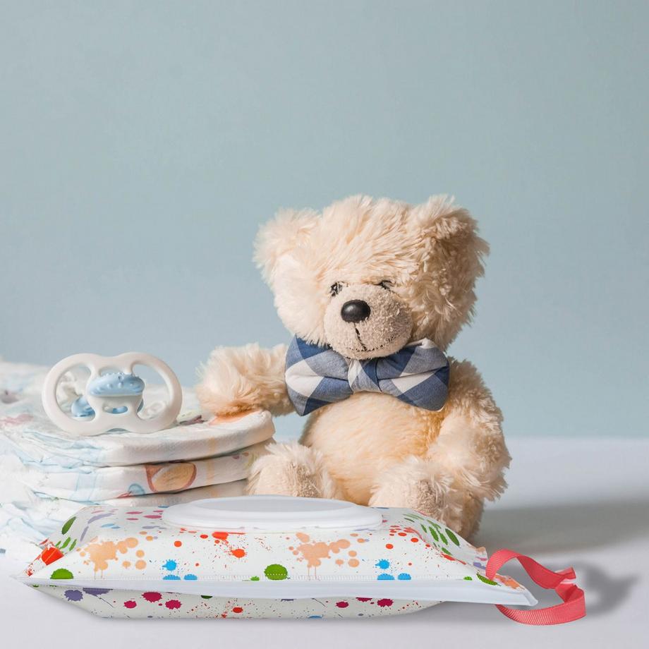 B2X  Beutel mit Feuchttüchern, 9 Stück 