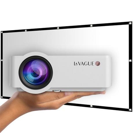 LA VAGUE  LV-HD320 BUNDLE Vidéoprojecteur LED avec écran LV-STA100FP 