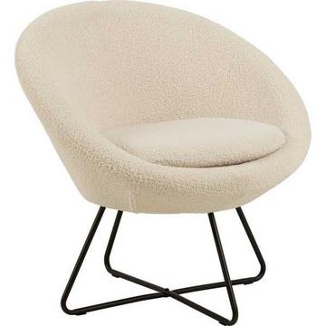 Chaise longue Bowl crema