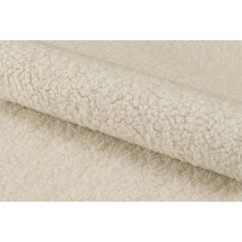 mutoni Fauteuil lounge Bowl crème  