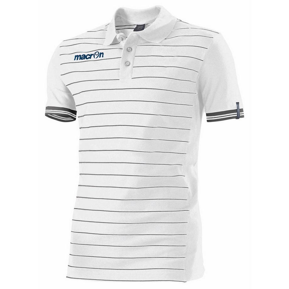 macron Jungle Gestreiftes Poloshirt  