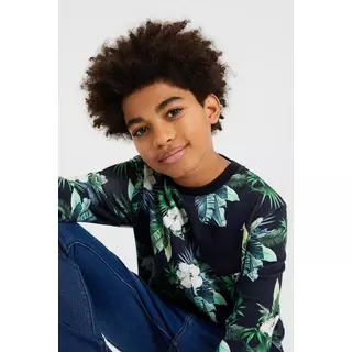 WE Fashion Jungen-Sweatshirt mit Muster  Multicolor