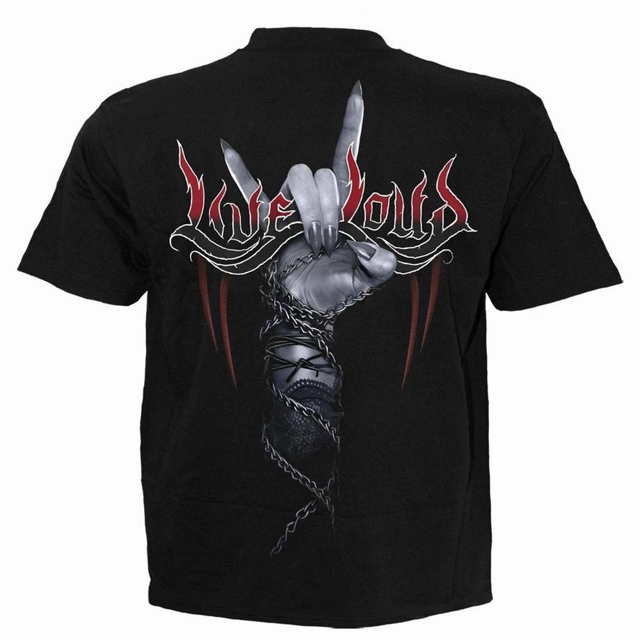 Spiral T-Shirt Live Loud  